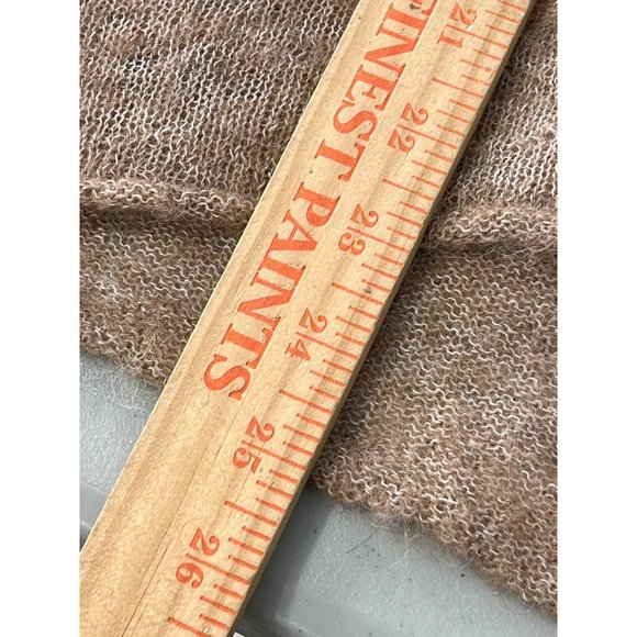 Free People Twelve Rose Oversized Pullover Sweater Women S Chevron Alpaca - Picture 7 of 8